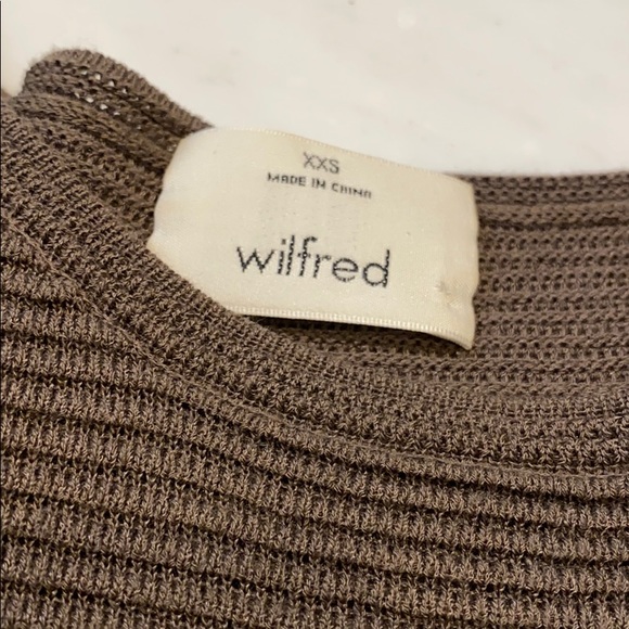 Aritzia Wilfred crewneck textured sweater - Picture 5 of 6